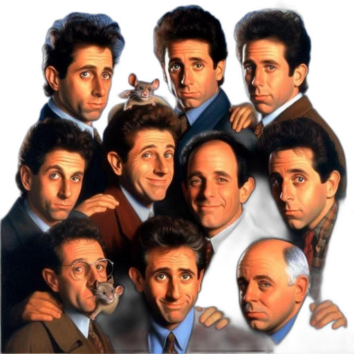 face, cartoon, concept art, photorealistic transparent PNG cut-out