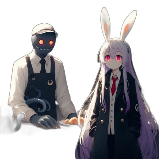 staff, mask, robot, creature transparent PNG cut-out