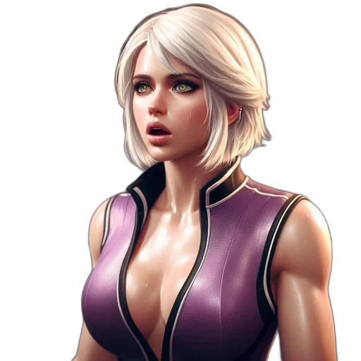 jacket, face, dress, concept art transparent PNG cut-out