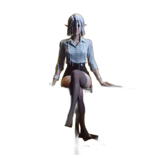 staff, dress, robot, jacket transparent PNG cut-out