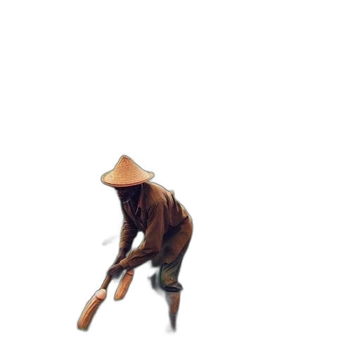 hat, staff, umbrella, weapon transparent PNG cut-out