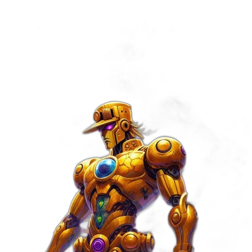 robot, staff, weapon, jewelry transparent PNG cut-out