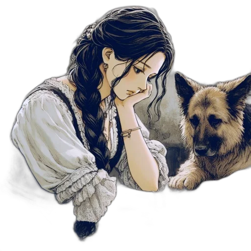 animal, fantasy art, watercolor, photorealistic transparent PNG cut-out