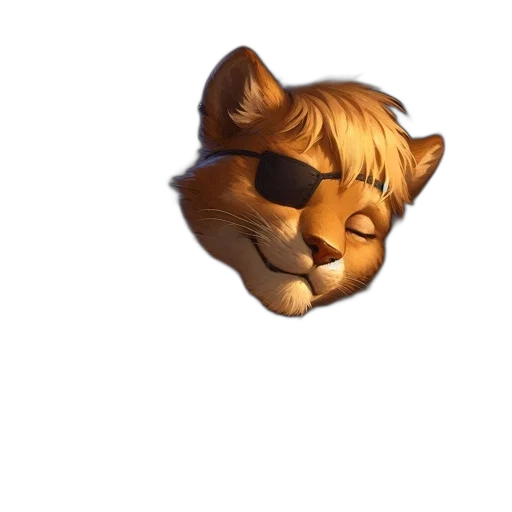 crown, animal, mask, face transparent PNG cut-out