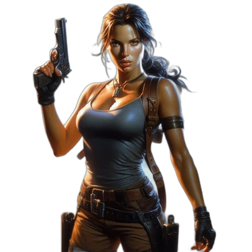 weapon, concept art, comic book art, pixel art transparent PNG cut-out