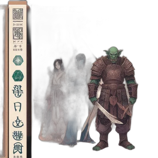 mask, creature, staff, concept art transparent PNG cut-out