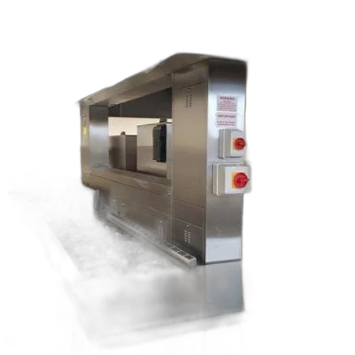 robot, 3d render, photorealistic, fog transparent PNG cut-out