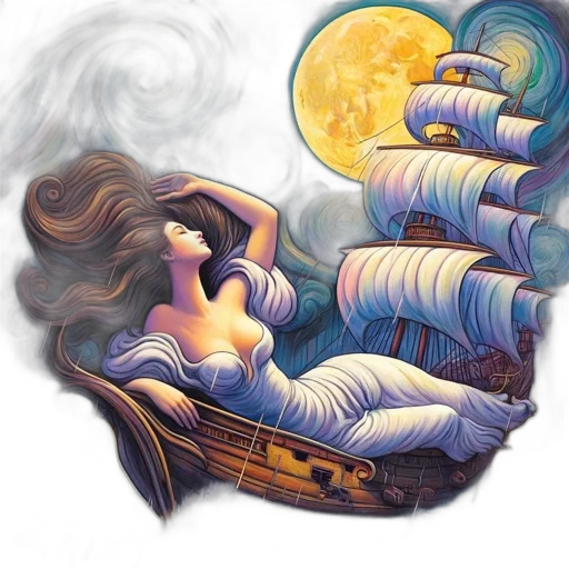 fantasy art, concept art, watercolor, photorealistic transparent PNG cut-out