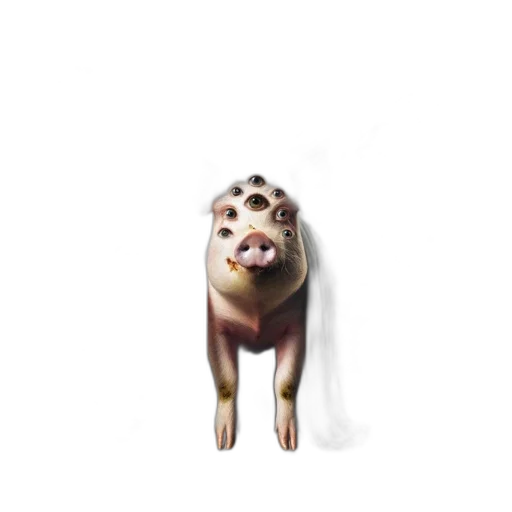 animal, creature, face, mask transparent PNG cut-out