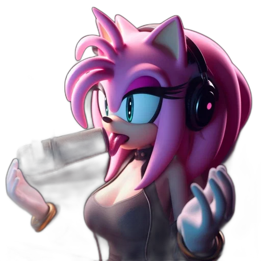 bottle, staff, vaporwave, concept art transparent PNG cut-out