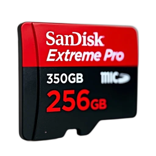 3d render, black, sandisk, extreme transparent PNG cut-out