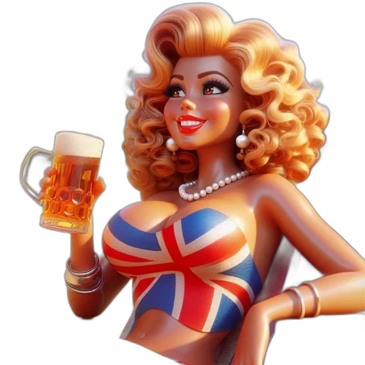 cartoon, animated, female, figure transparent PNG cut-out