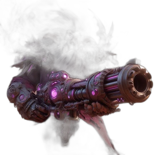 weapon, sword, staff, robot transparent PNG cut-out