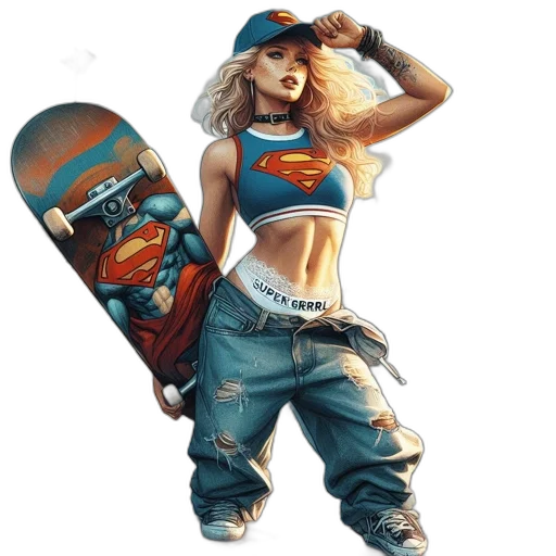 comic book art, concept art, fantasy art, photorealistic transparent PNG cut-out