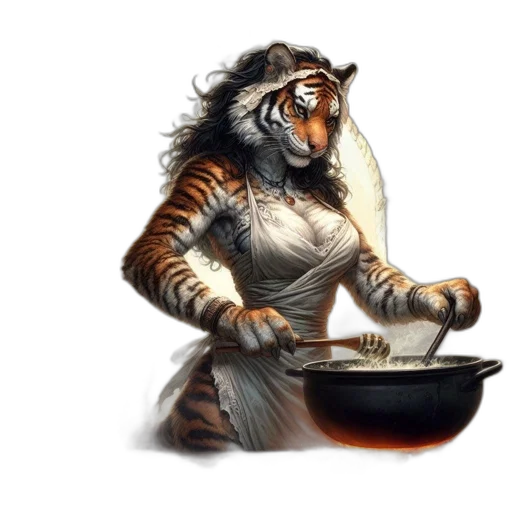 food, animal, staff, fantasy art transparent PNG cut-out