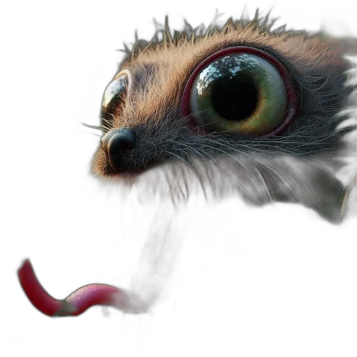 creature, dragon, animal, face transparent PNG cut-out