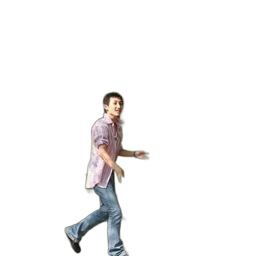 staff, jacket, robot, shoes transparent PNG cut-out
