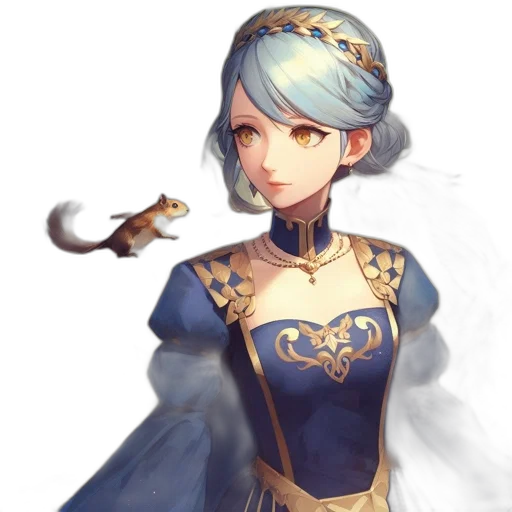 staff, crown, dress, sword transparent PNG cut-out