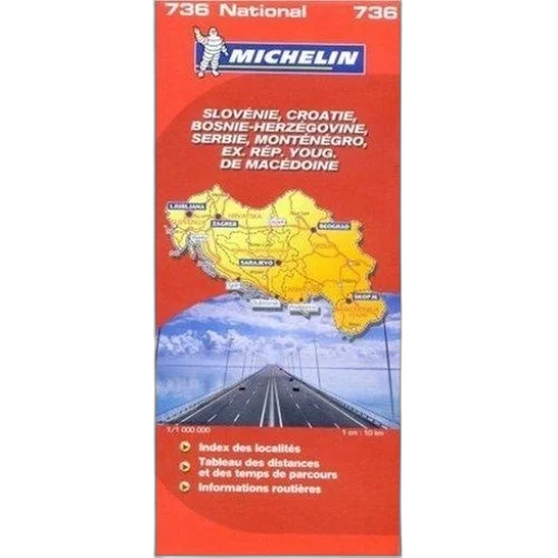 michelin, map, slovenia, croatia transparent PNG cut-out