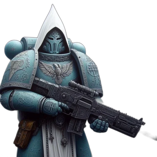 robot, weapon, jacket, sword transparent PNG cut-out