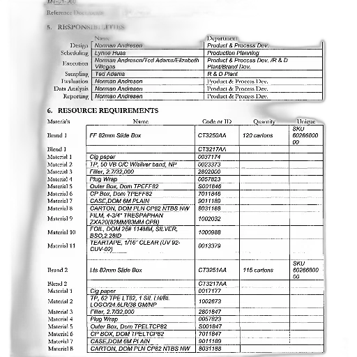 document, titled, responsibilities, lists transparent PNG cut-out