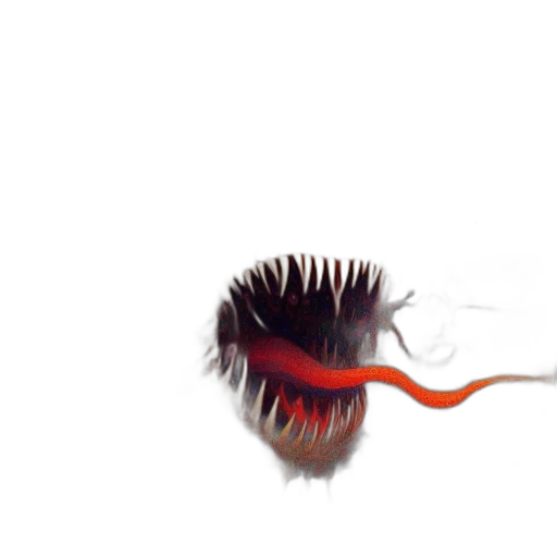 creature, hair, animal, dragon transparent PNG cut-out