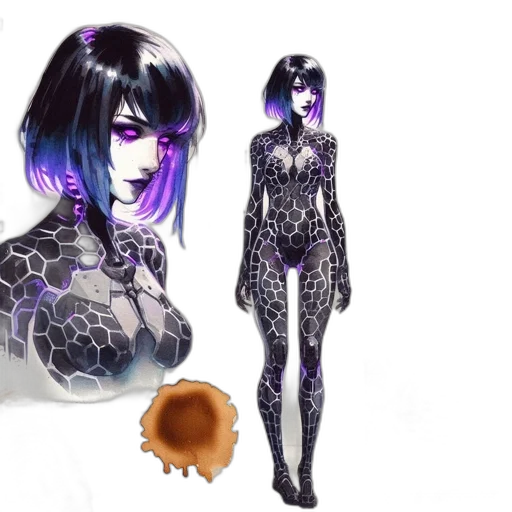 dress, creature, concept art, fantasy art transparent PNG cut-out