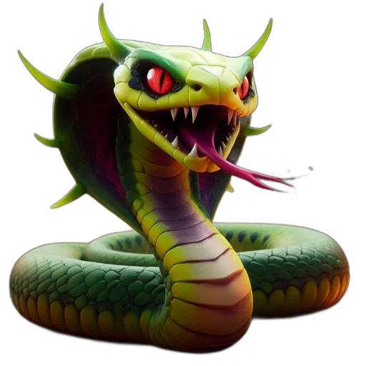 dragon, creature, animal, staff transparent PNG cut-out
