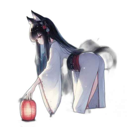 staff, dress, weapon, creature transparent PNG cut-out