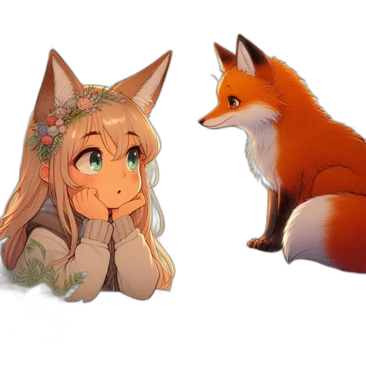 creature, animal, concept art, anime transparent PNG cut-out