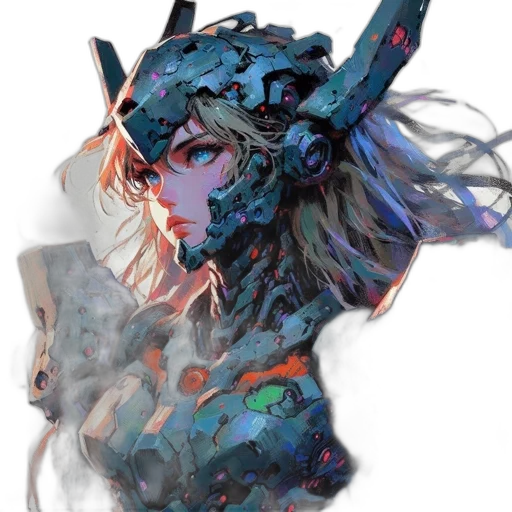 mask, face, robot, dress transparent PNG cut-out