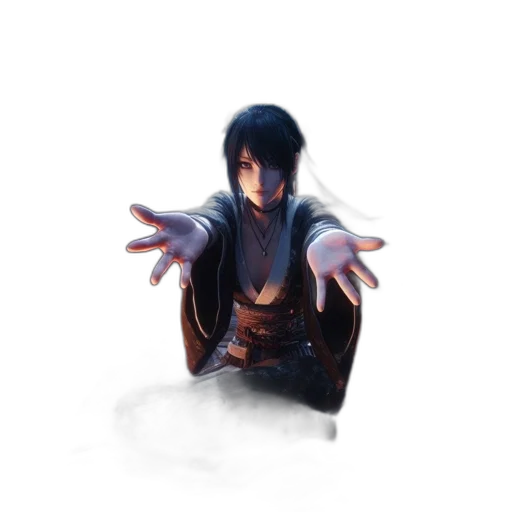 dragon, staff, weapon, creature transparent PNG cut-out