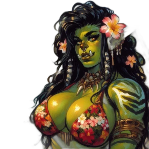 fantasy art, concept art, comic book art, pixel art transparent PNG cut-out