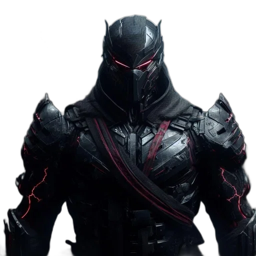 mask, concept art, 3d render, comic book art transparent PNG cut-out