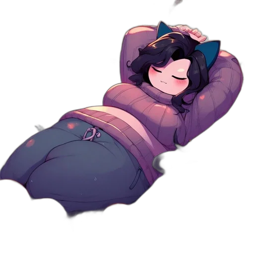 jacket, creature, staff, mask transparent PNG cut-out