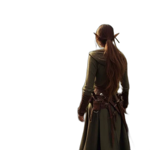 sword, staff, dress, weapon transparent PNG cut-out