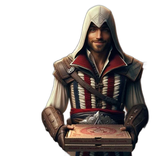 jacket, sword, concept art, fantasy art transparent PNG cut-out