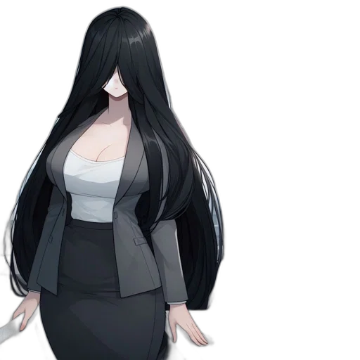 dress, jacket, staff, concept art transparent PNG cut-out