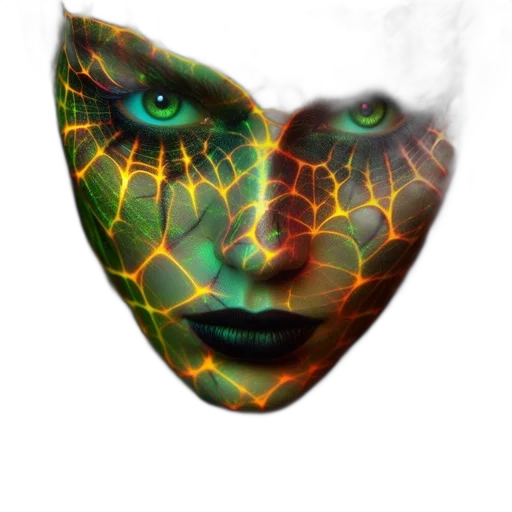 mask, face, jewelry, robot transparent PNG cut-out