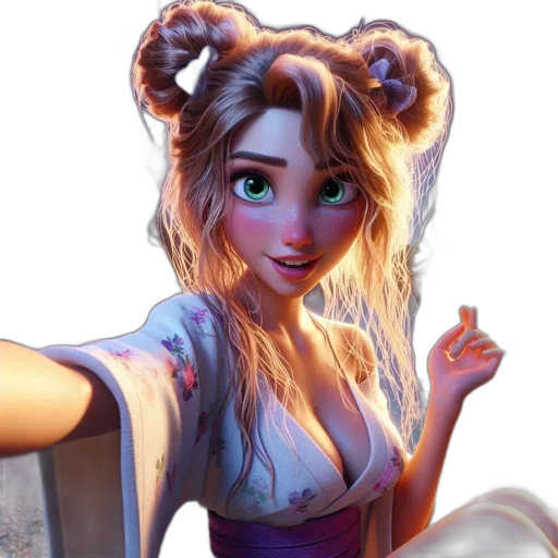 staff, face, dress, fantasy art transparent PNG cut-out