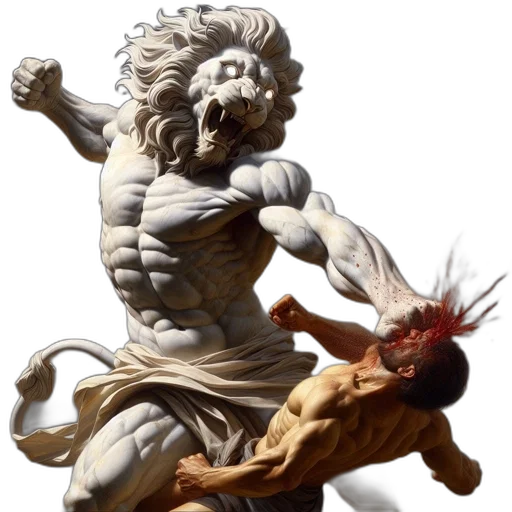 concept art, fantasy art, photorealistic, comic book art transparent PNG cut-out