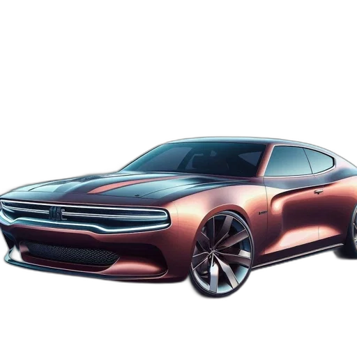 car, concept art, photorealistic, 3d render transparent PNG cut-out