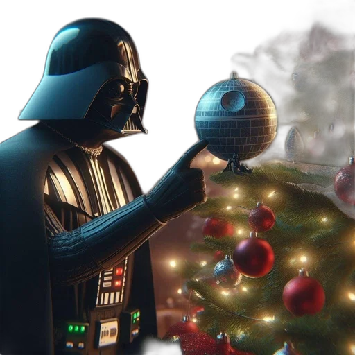 concept art, 3d render, darth, vader transparent PNG cut-out