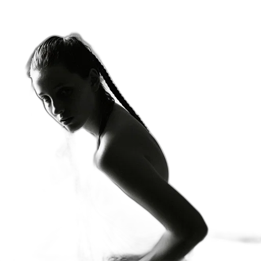 dress, creature, hair, mask transparent PNG cut-out