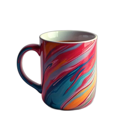 hair, 3d render, photorealistic, vaporwave transparent PNG cut-out