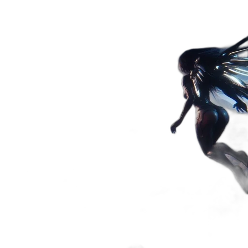 dragon, hair, creature, animal transparent PNG cut-out