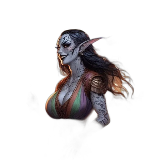 dragon, creature, staff, fantasy art transparent PNG cut-out