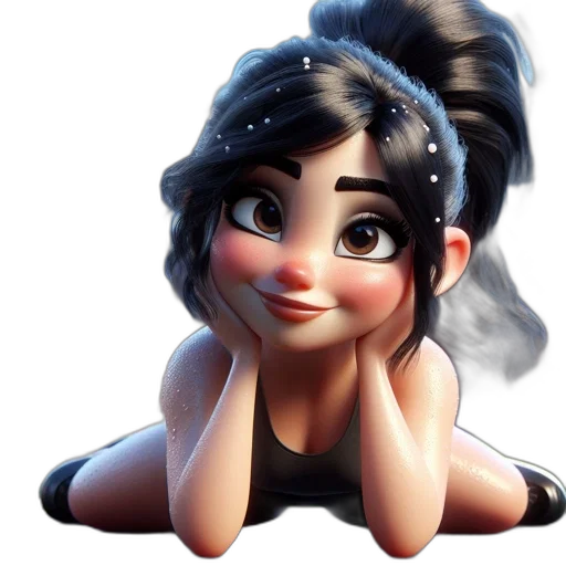 face, crown, 3d render, concept art transparent PNG cut-out