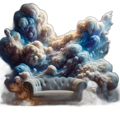 furniture, crown, hair, jacket transparent PNG cut-out