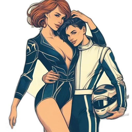 jacket, comic book art, concept art, pixel art transparent PNG cut-out
